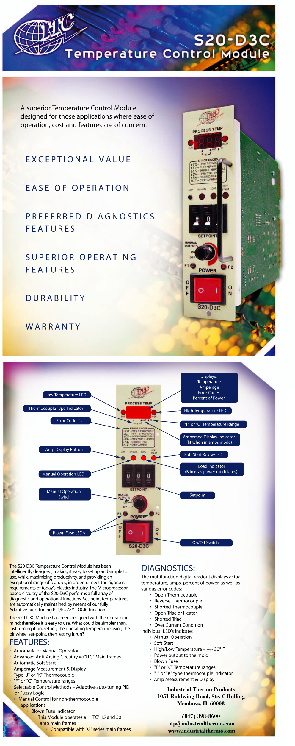 Hot Runner Control S20-D3C